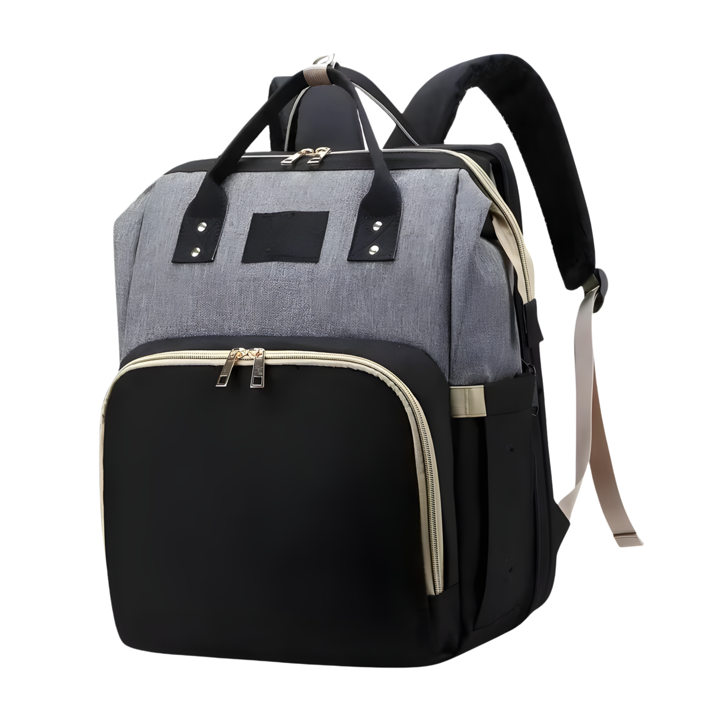 3-in-1 Diaper Bag & Foldable Crib