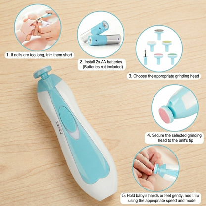 Multifunctional Electric Baby Manicure