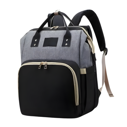 3-in-1 Diaper Bag & Foldable Crib