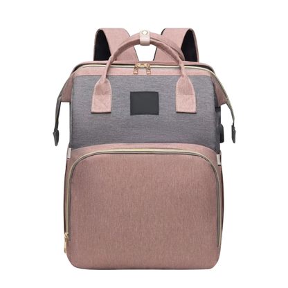 3-in-1 Diaper Bag & Foldable Crib
